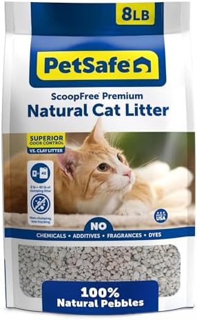 PetSafe ScoopFree Premium Natural Cat Litter, 8 lb Bag by PetSafe