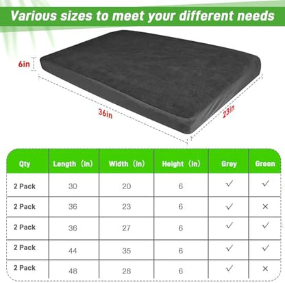 Dog Bed Covers Replacement Washable 100% Waterproof Soft Dog Bed Sheet Black 2 - Image 6