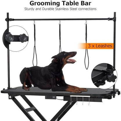 Electric Dog Grooming Table, Height Adjustable Pet Grooming Table - Image 4