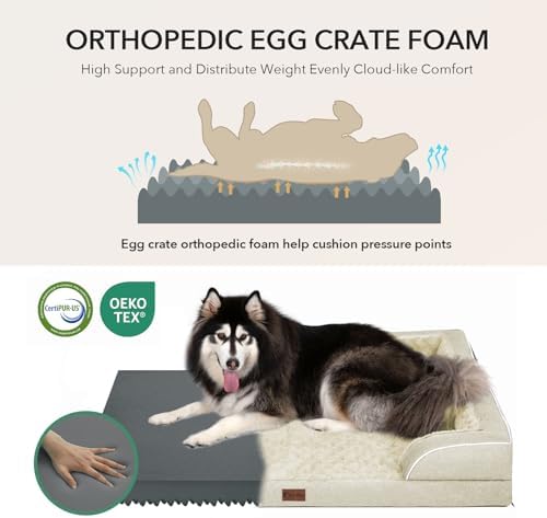 Waterproof Orthopedic Dog Bed for Extra Large Dogs - Image 2