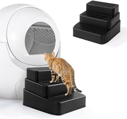 BALAPET Adjustable 3 Steps Litter Box Ramp by BALAPET
