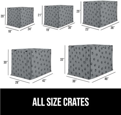 GORILLA GRIP Dog Crate Covers, Wire Kennel Topper, 42 in - Image 3