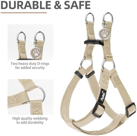 PUPTECK No Pull Dog Harness Large Sized Step-in Adjustable Puppy Vest - Image 3
