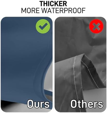 Waterproof Apron with Comfortable Adjustable Bib Rubber Vinyl Dishwasher Heavy - Image 3