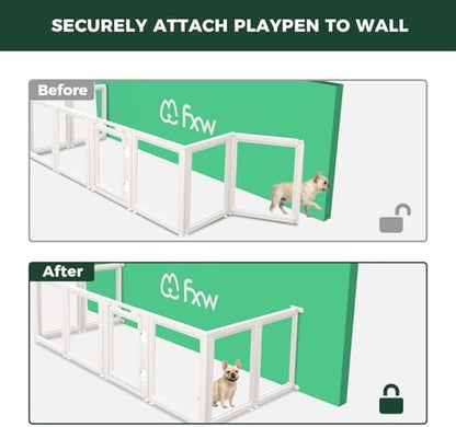 FXW AuraSpace Acrylic Dog Playpen - Image 5
