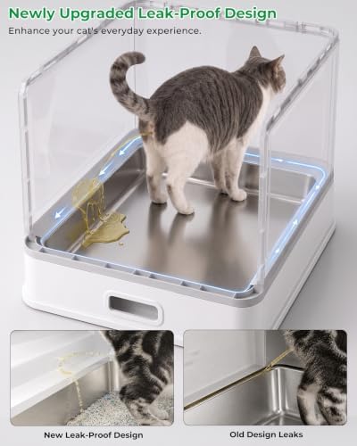 Stainless Steel Cat Litter Box - Image 4