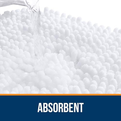 OLANLY Bathroom Rugs 36x24, Extra Soft Absorbent Chenille Bath Rugs - Image 4