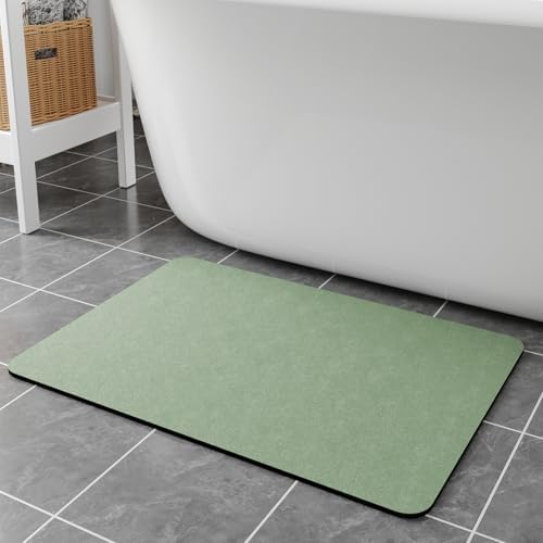 Bath Rugs 32x17-Diatomaceous Earth Stone Bath Mats by Earcu