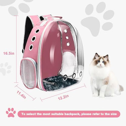 Cat Backpack Carrier, Pet Cat Carrier - Image 2