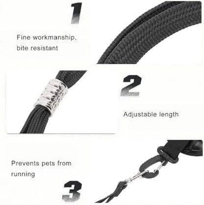 Dog Bathing Tether with Suction Cups – Nylon Pet Grooming Restraint Leash - Image 5