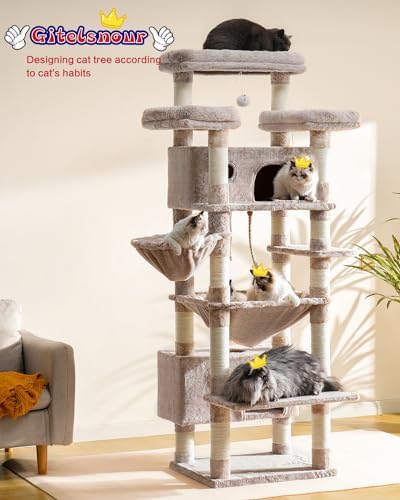 Gitelsnour Cat Tree, Big Condo Hammock GCT030MU - Image 2