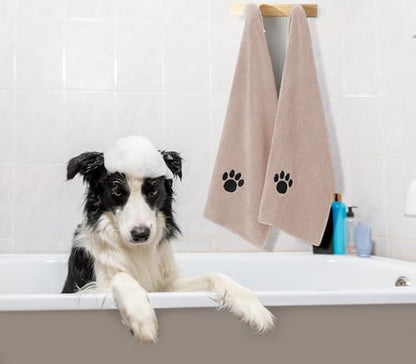 Puomue Microfiber Dog Towels for Drying Dogs, Super Absorbent and Soft Pet - Image 5
