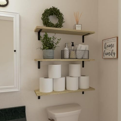 WOPITUES 24'' Long Floating Shelves - Image 4