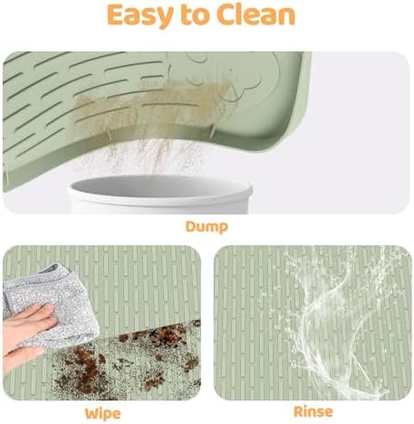 Silicone Dog Bed Mat 34"x 22" Crate Mat - Image 6