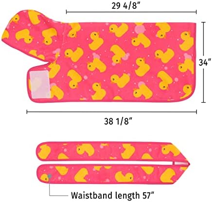 HDE Hooded Dog Bathrobe Quick Dry Towel Wrap - Image 2
