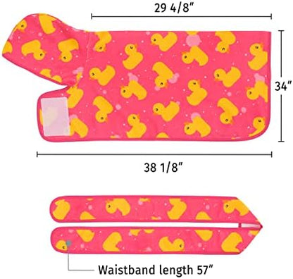 HDE Hooded Dog Bathrobe Quick Dry Towel Wrap - Image 2