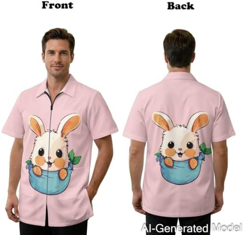 Dog Grooming Smock for Women & Men Water & Hair Repellent - Image 7