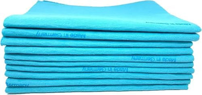 10 Pack Extra Large Original German Shammy Cloths Chamois Towels Super Absorbent by Unknown
