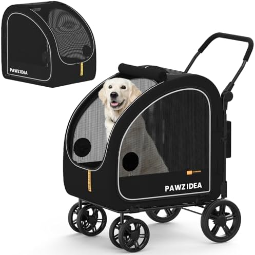 PAWZIDEA 3-in-1 Large Dog Stroller by PAWZIDEA-Inlovejoywelive
