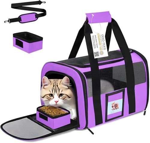 17" Airline Approved Cat Carrier by SECLATO