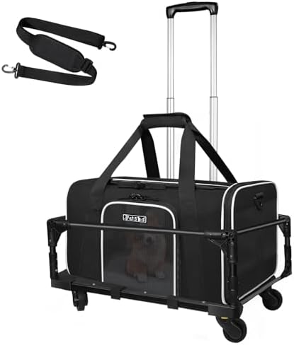 Petskd Small Pet Carrier 18"x13"x9.5" by Petskd