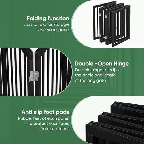 Freestanding Foldable Dog Gate - Image 3