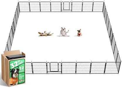 FXW Rollick Dog Playpen, Yard & RV Camping, 32 Panels by FXW