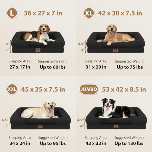 Chez Paw Waterproof Orthopedic Dog Bed - Image 6
