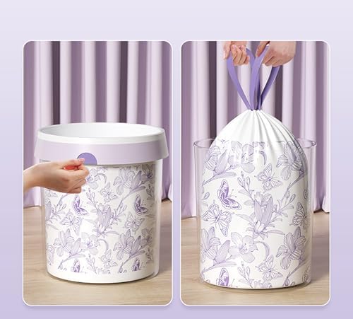 4 Gallon Trash Bags 90pcs Drawstring Tear-Free Separated - Image 2