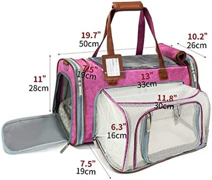 Mr. Peanut's Gold Series Big Apple XL Expandable Airline Capable Soft Sided Pet - Image 2