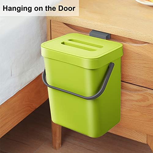 LALASTAR Food Waste Basket Bin for Kitchen, Small Countertop Compost Bin - Image 5