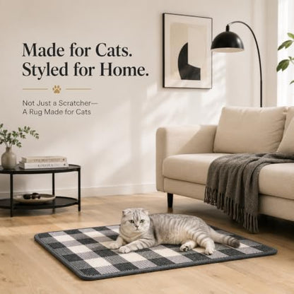 Cat Scratcher Mat, Natural Sisal Cat Scratch Pad - Image 6