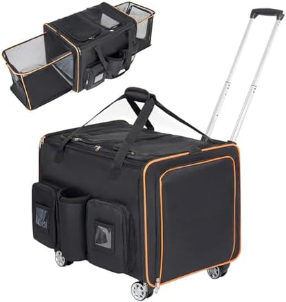 2 in 1 Collapsible Travel Dog Crate by EQEYBRAND