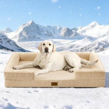 COZY KISS Orthopedic Dog Cooling Bed Washable by COZYKISS