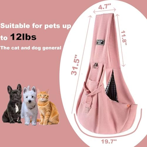 Dog Sling Carrier Soft Breathable - Image 2
