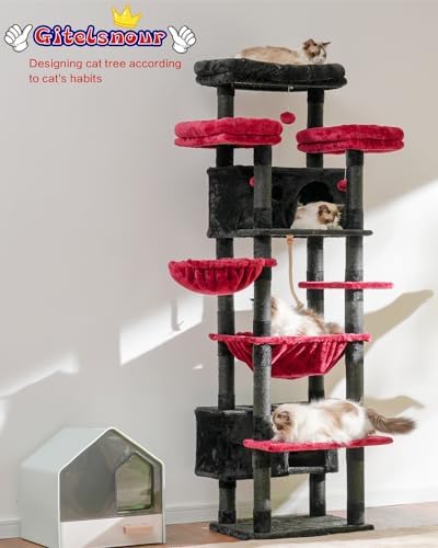 Gitelsnour Cat Tree, Big Condo Hammock GCT030BR - Image 2