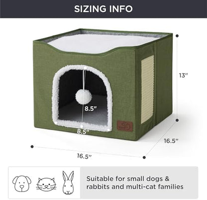 Bedsure Cat House Bed for Indoor Cats - Image 6