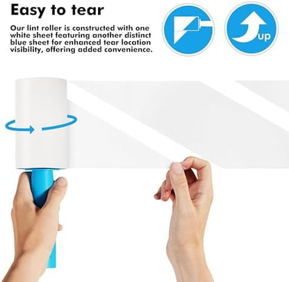 Albatross Health New England 999 Sheets Lint Rollers Refills, 9 Rollers - Image 3