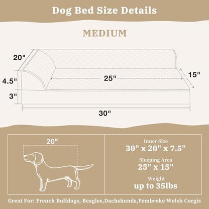 Comfort Expression Dog Beds Medium Size Dogs, Orthopedic Medium Dogs Beds - Image 5