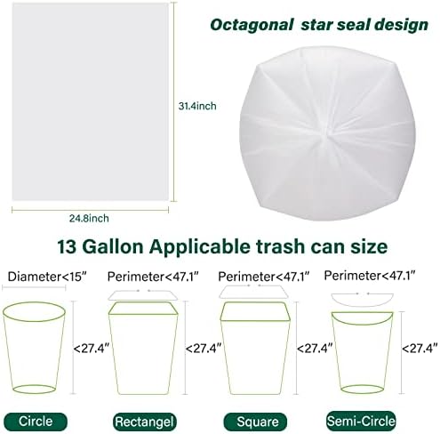 Inwaysin Ultra Thick & Strong Biodegradable Trash Bags - Image 6