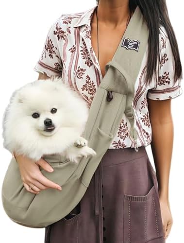 Dog Sling Carrier Soft Breathable by Unknown