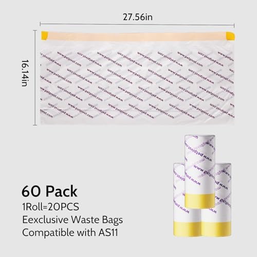 60 Count Automatic Cat Litter Box Liners - Image 3