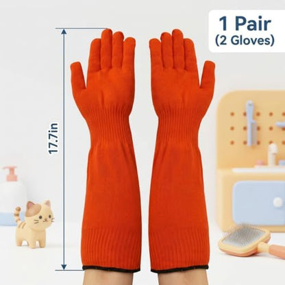 Cat Gloves Bite Proof, Cat Handling Gloves - Image 2