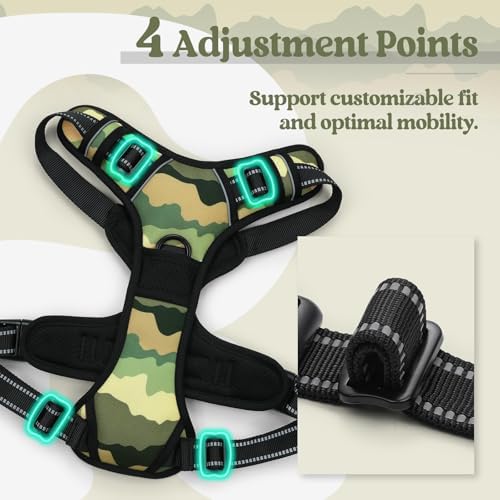 rabbitgoo Dog Harness, No Pull Medium Sized - Image 4