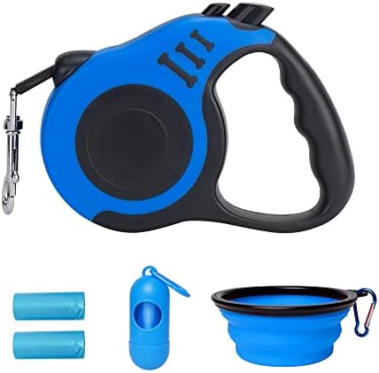 Retractable Dog Leash Automatic Telescopic Tractor Dog Tape by LIEVUIKEN