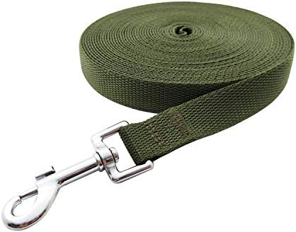 Nylon Training Dog Leash for Small Medium Large Dogs, 15ft 20ft 30ft 50ft Long - Image 3
