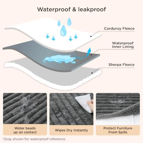 Bedsure ComfyFleece® Waterproof Blanket - Image 4