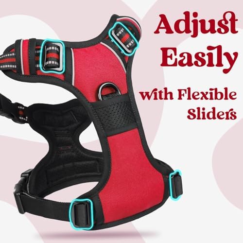 rabbitgoo Dog Harness for Large, Updated Easy On & Off - Image 3