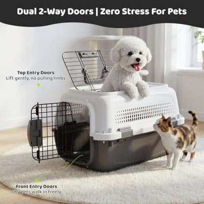 Athena Collection 23" Hard-Sided Pet Carrier - Image 6