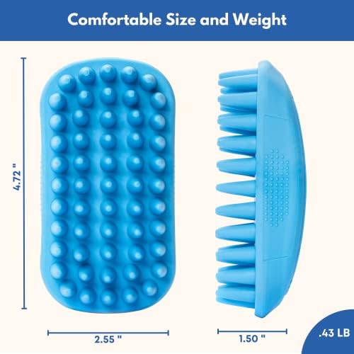 Rubber Curry Brush for Dogs - Image 4